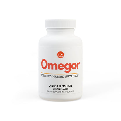 Omegor Omega 3 Fish Oil Supplement (60 Softgels) - Trending Wellness Store