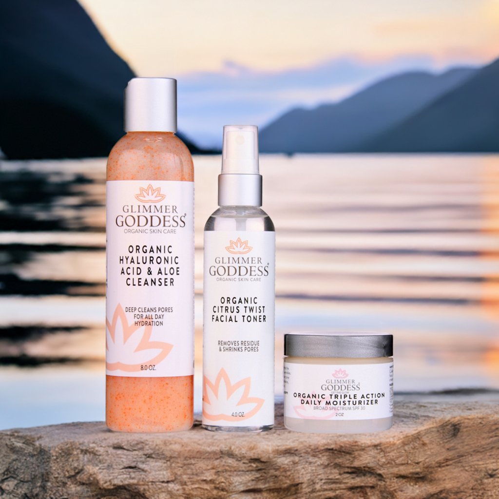 Organic 3-Step Anti-Aging Skin Care Routine - Trending Wellness Store