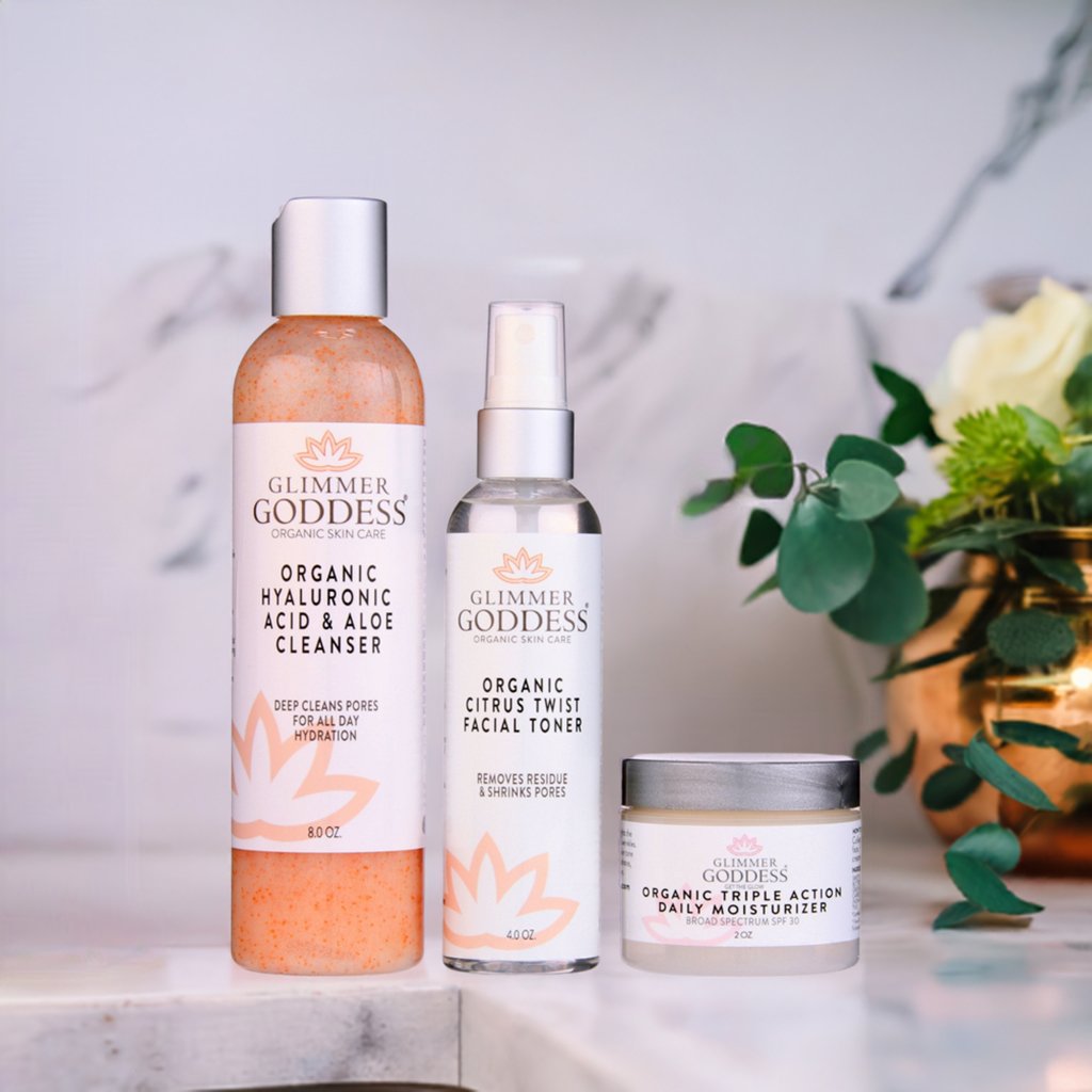 Organic 3-Step Anti-Aging Skin Care Routine - Trending Wellness Store