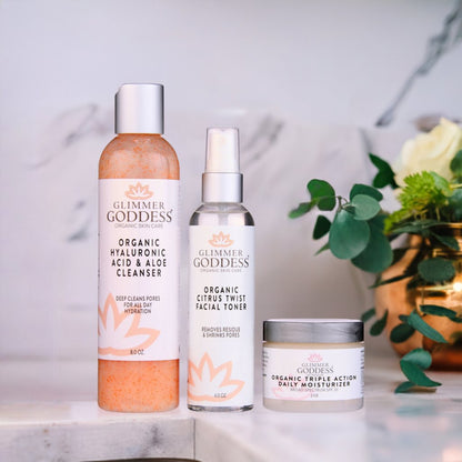 Organic 3-Step Anti-Aging Skin Care Routine - Trending Wellness Store