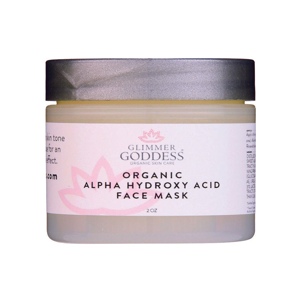 Organic AHA Face Mask – Renewing Treatment for Exfoliation & Glow - Trending Wellness Store