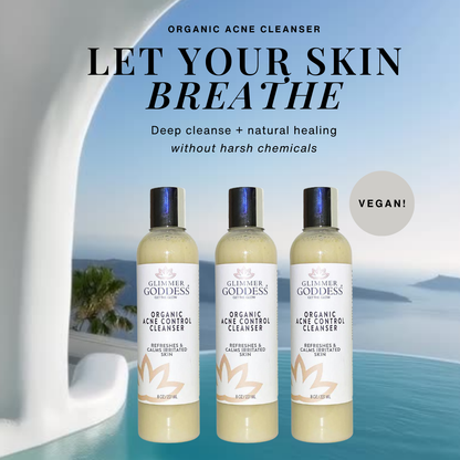Organic Acne Cleanser – Gentle Face & Body Wash - Trending Wellness Store