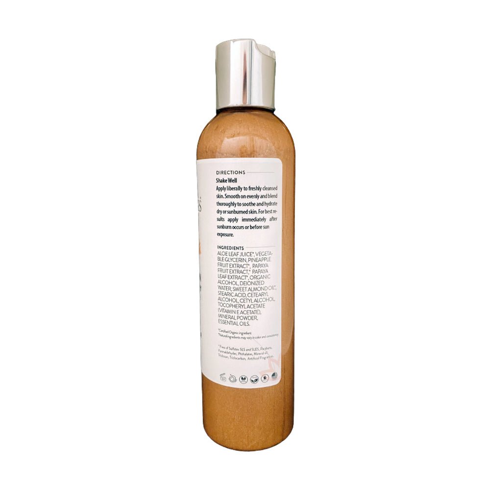 Organic After Sun Lotion & Tan Extender + Luminizing Shimmer - Trending Wellness Store