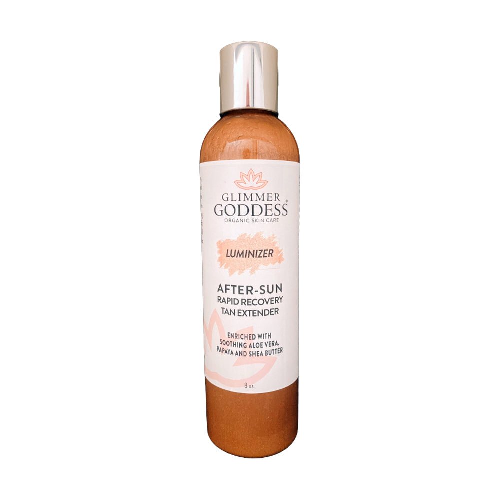 Organic After Sun Lotion & Tan Extender – Luminizing Shimmer - Trending Wellness Store
