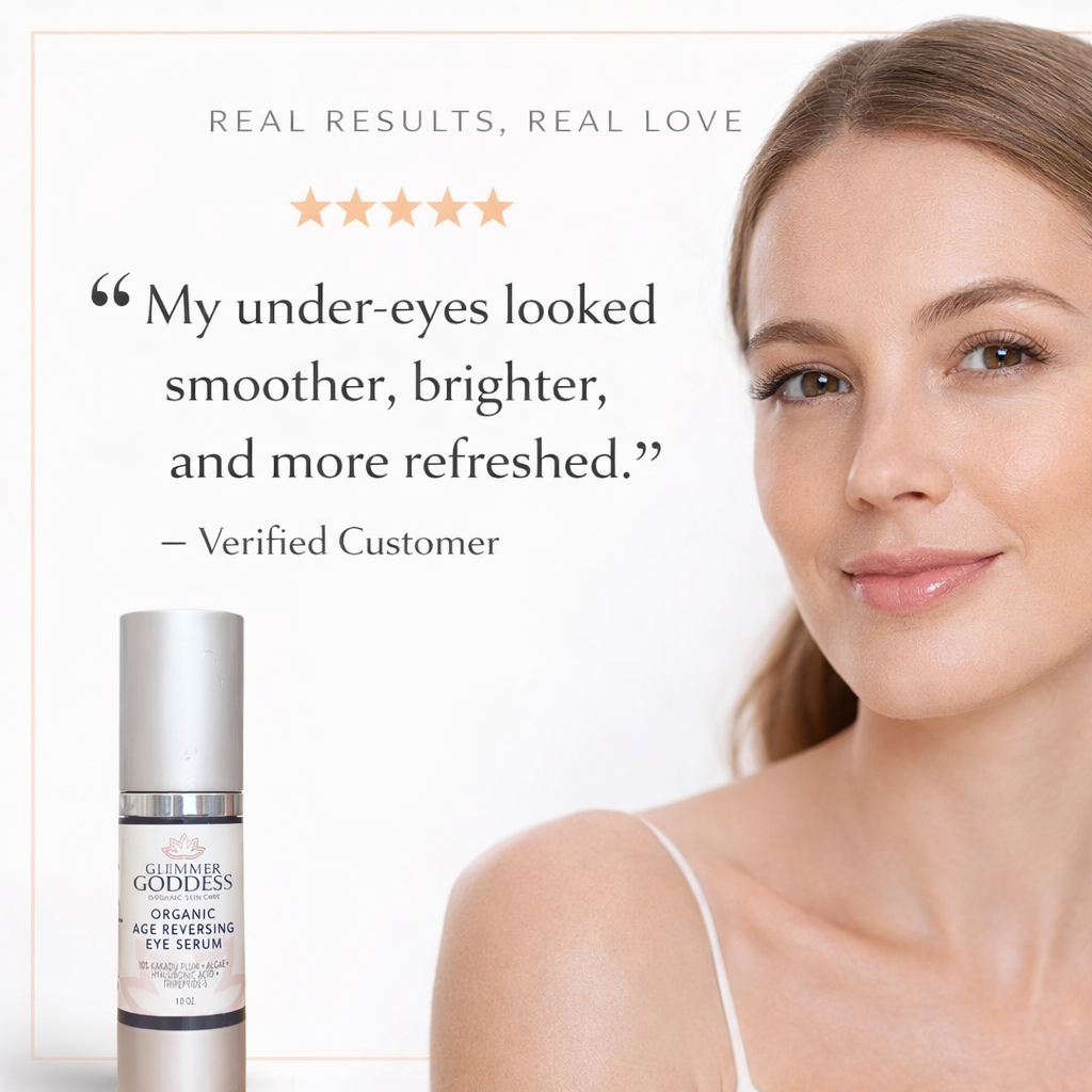 Organic Age Reversing Eye Serum – Instant Firming Treatment - Trending Wellness Store