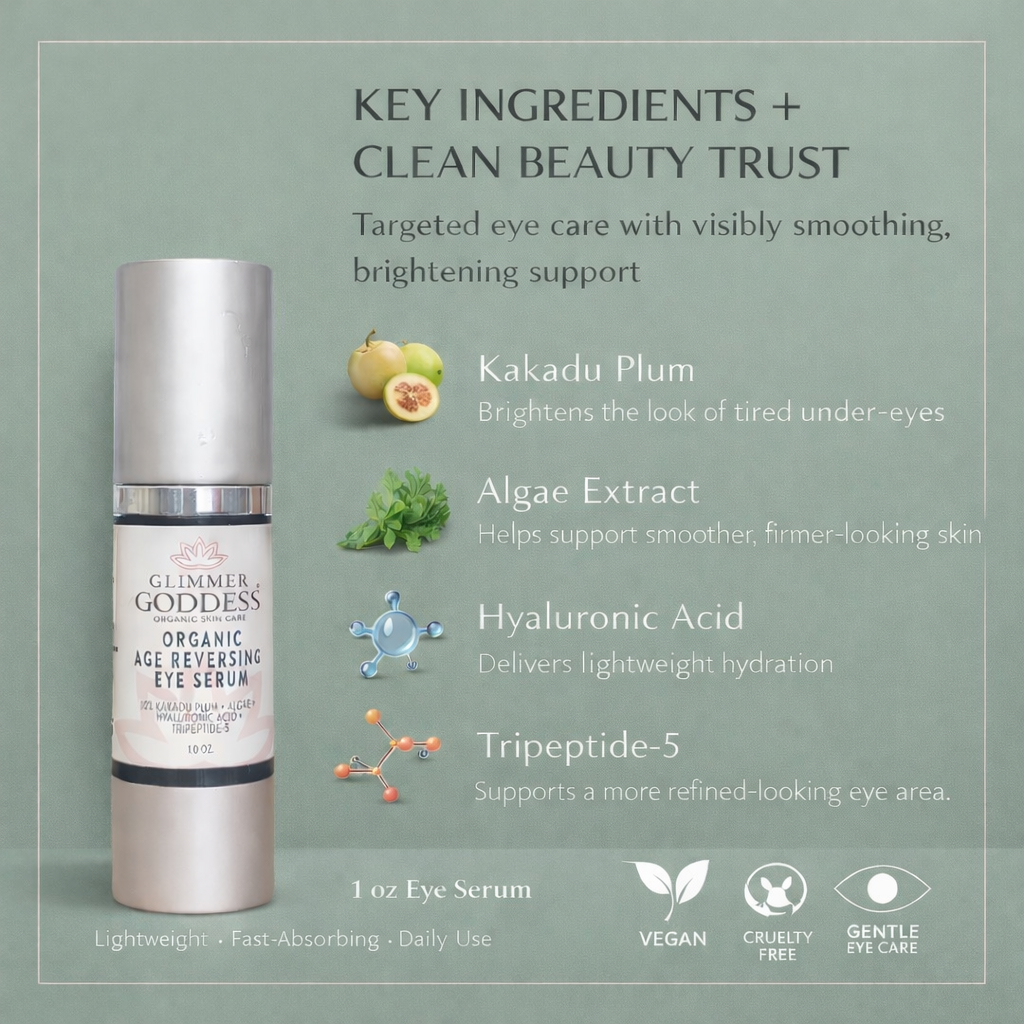 Organic Age Reversing Eye Serum – Instant Firming Treatment - Trending Wellness Store