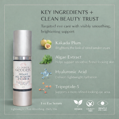 Organic Age Reversing Eye Serum – Instant Firming Treatment - Trending Wellness Store