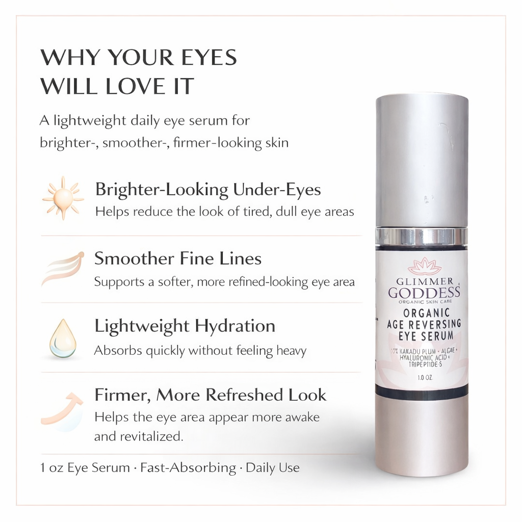 Organic Age Reversing Eye Serum – Instant Firming Treatment - Trending Wellness Store