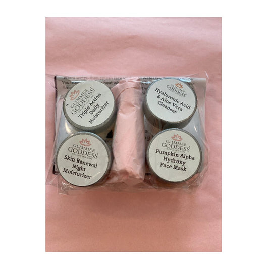 Organic Anti-Aging Skin Care Trial Set – 5 Best Sellers + Bonus Mask - Trending Wellness Store