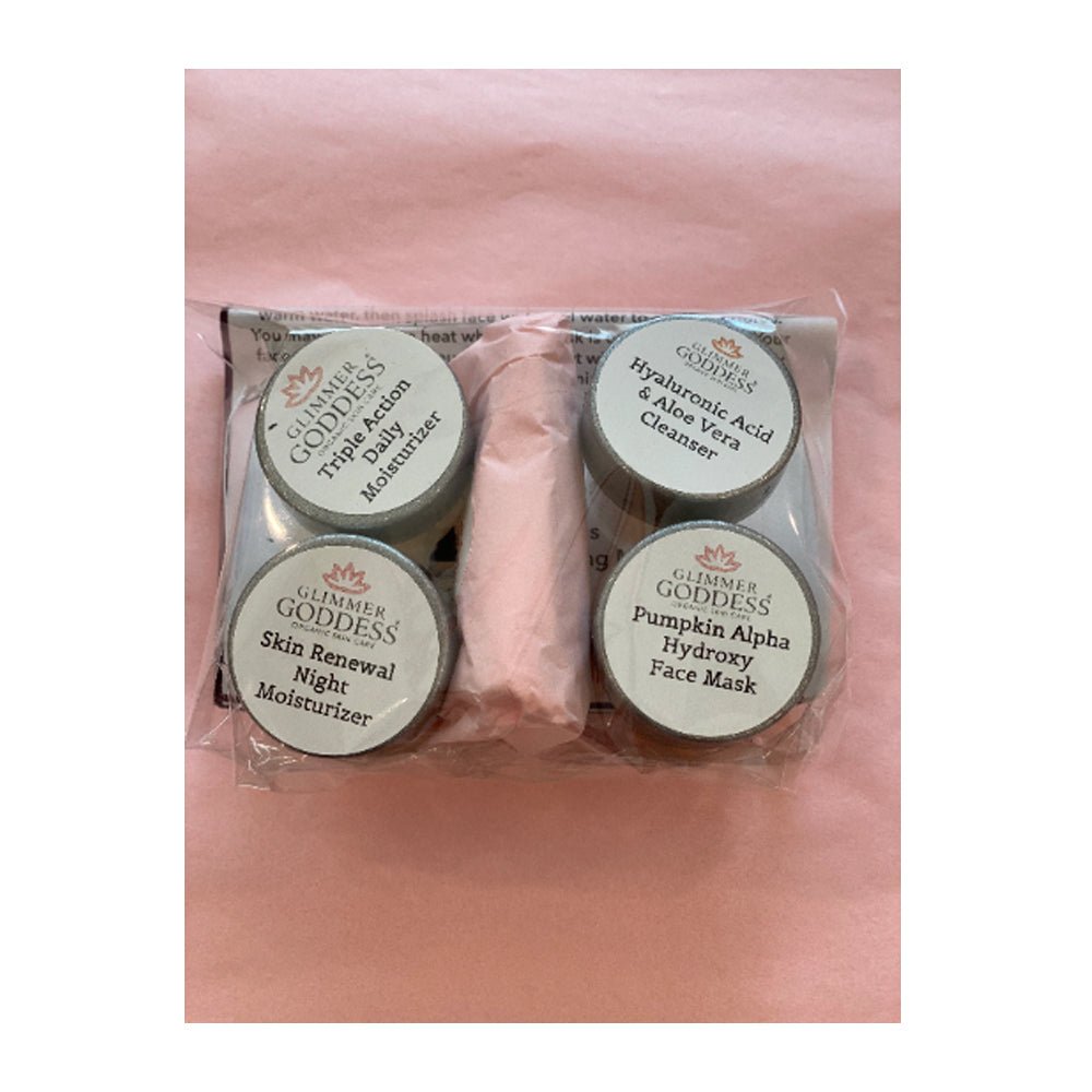 Organic Anti-Aging Skin Care Trial Set – 5 Best Sellers + Bonus Mask - Trending Wellness Store
