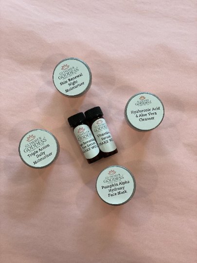 Organic Anti-Aging Skin Care Trial Set – 5 Best Sellers + Bonus Mask - Trending Wellness Store