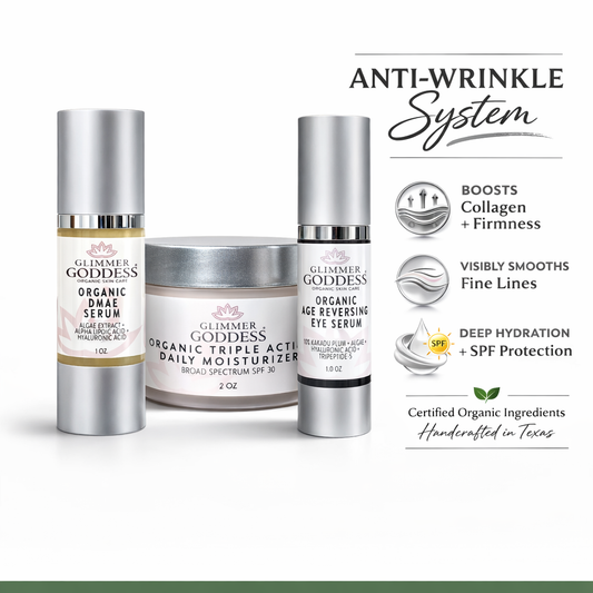 Organic Anti-Wrinkle Trio – 3-Step Collagen Boosting System - Trending Wellness Store