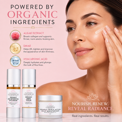 Organic Anti-Wrinkle Trio – 3-Step Collagen Boosting System - Trending Wellness Store