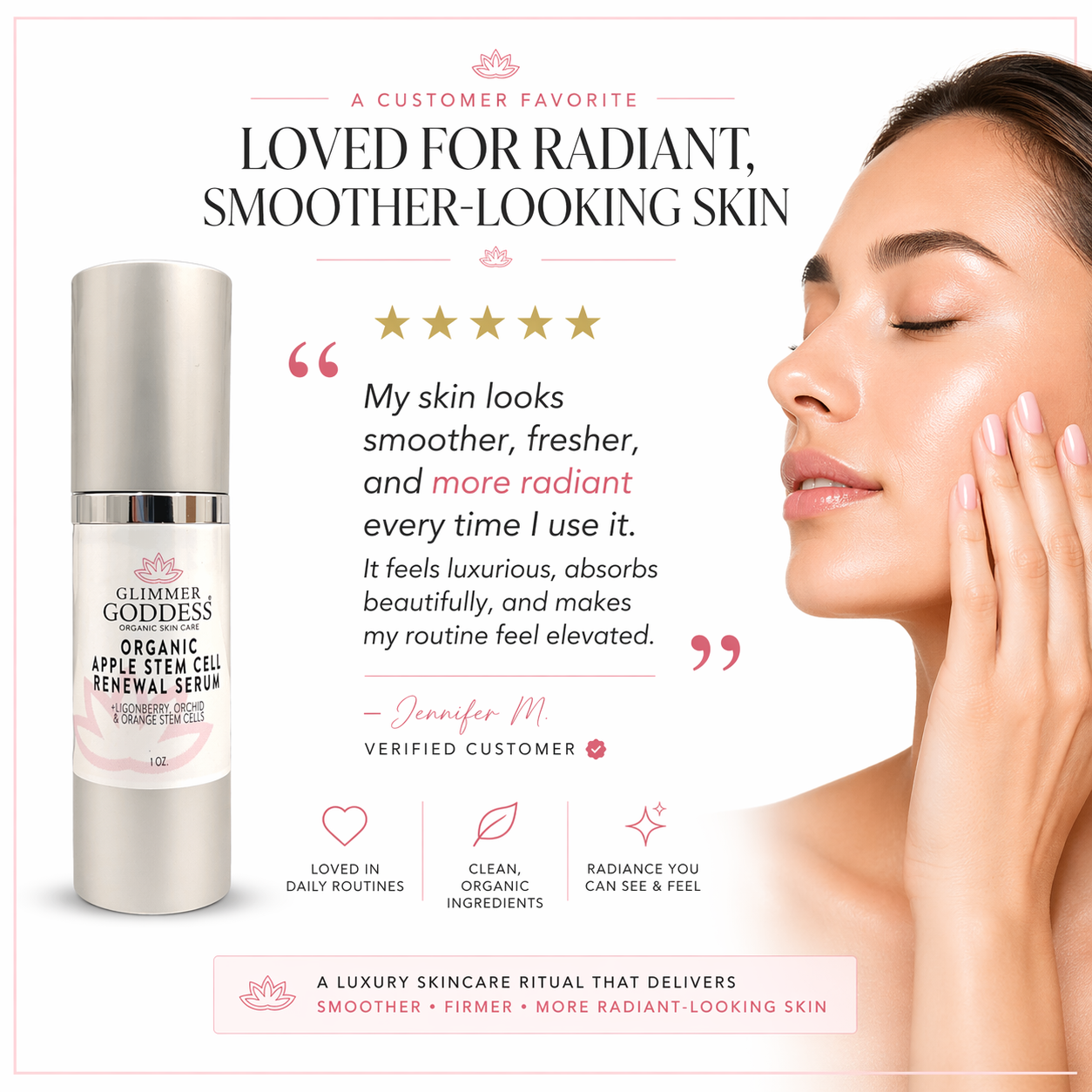 Organic Apple Stem Cell Anti-Aging Serum - Trending Wellness Store