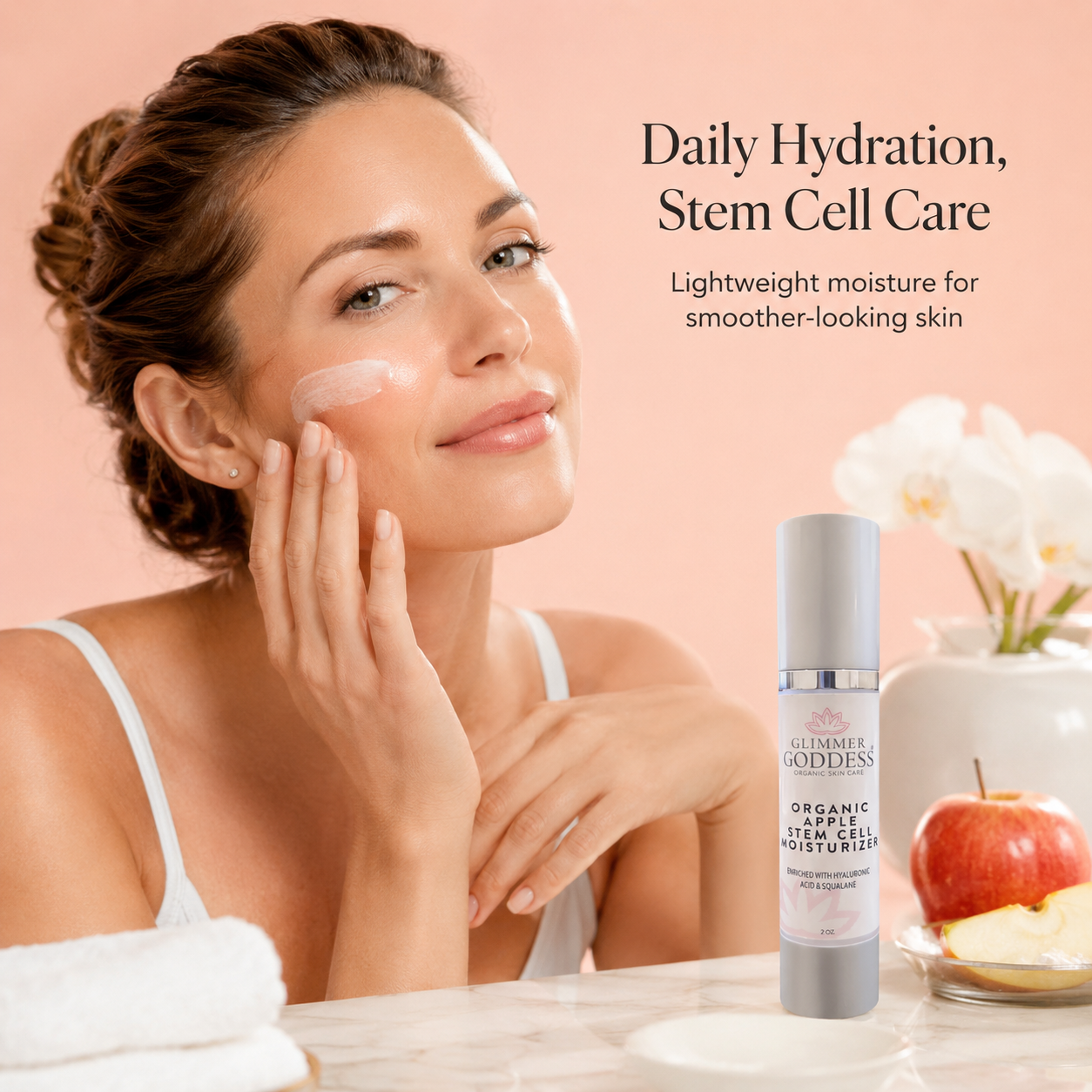 Organic Apple Stem Cell Moisturizer – Anti-Aging Treatment - Trending Wellness Store