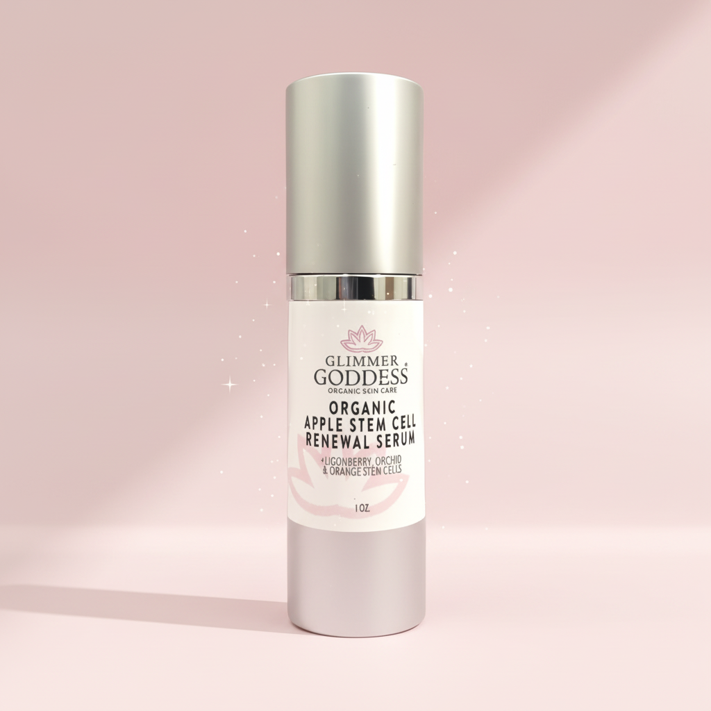 Organic Apple Stem Cell Serum – Plant Stem Cell Anti-Aging Serum with Lingonberry, Orchid & Orange for Wrinkles - Trending Wellness Store