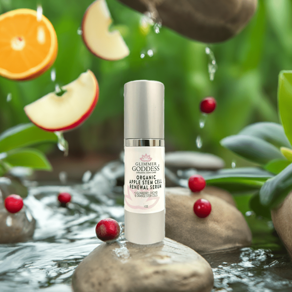 Organic Apple Stem Cell Serum – Plant Stem Cell Anti-Aging Serum with Lingonberry, Orchid & Orange for Wrinkles - Trending Wellness Store