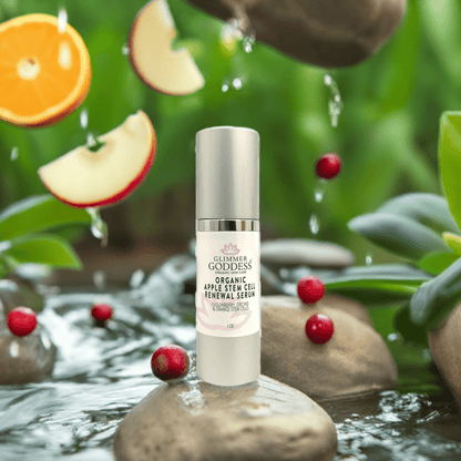 Organic Apple Stem Cell Serum – Plant Stem Cell Anti-Aging Serum with Lingonberry, Orchid & Orange for Wrinkles - Trending Wellness Store
