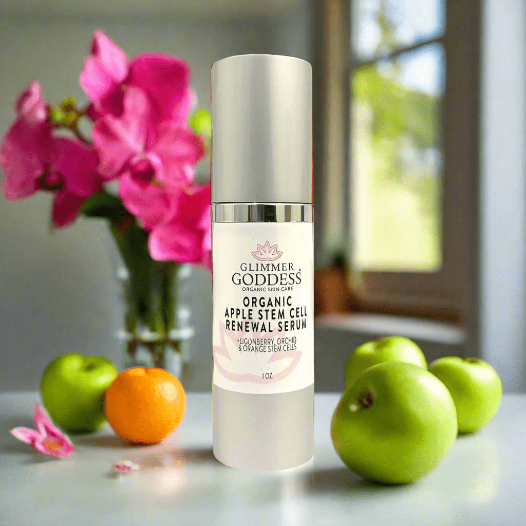 Organic Apple Stem Cell Serum – Plant Stem Cell Anti-Aging Serum with Lingonberry, Orchid & Orange for Wrinkles - Trending Wellness Store