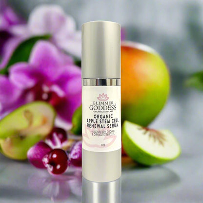 Organic Apple Stem Cell Serum – Plant Stem Cell Anti-Aging Serum with Lingonberry, Orchid & Orange for Wrinkles - Trending Wellness Store