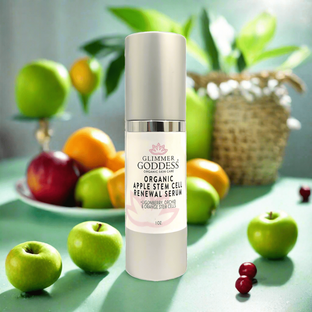 Organic Apple Stem Cell Serum – Plant Stem Cell Anti-Aging Serum with Lingonberry, Orchid & Orange for Wrinkles - Trending Wellness Store
