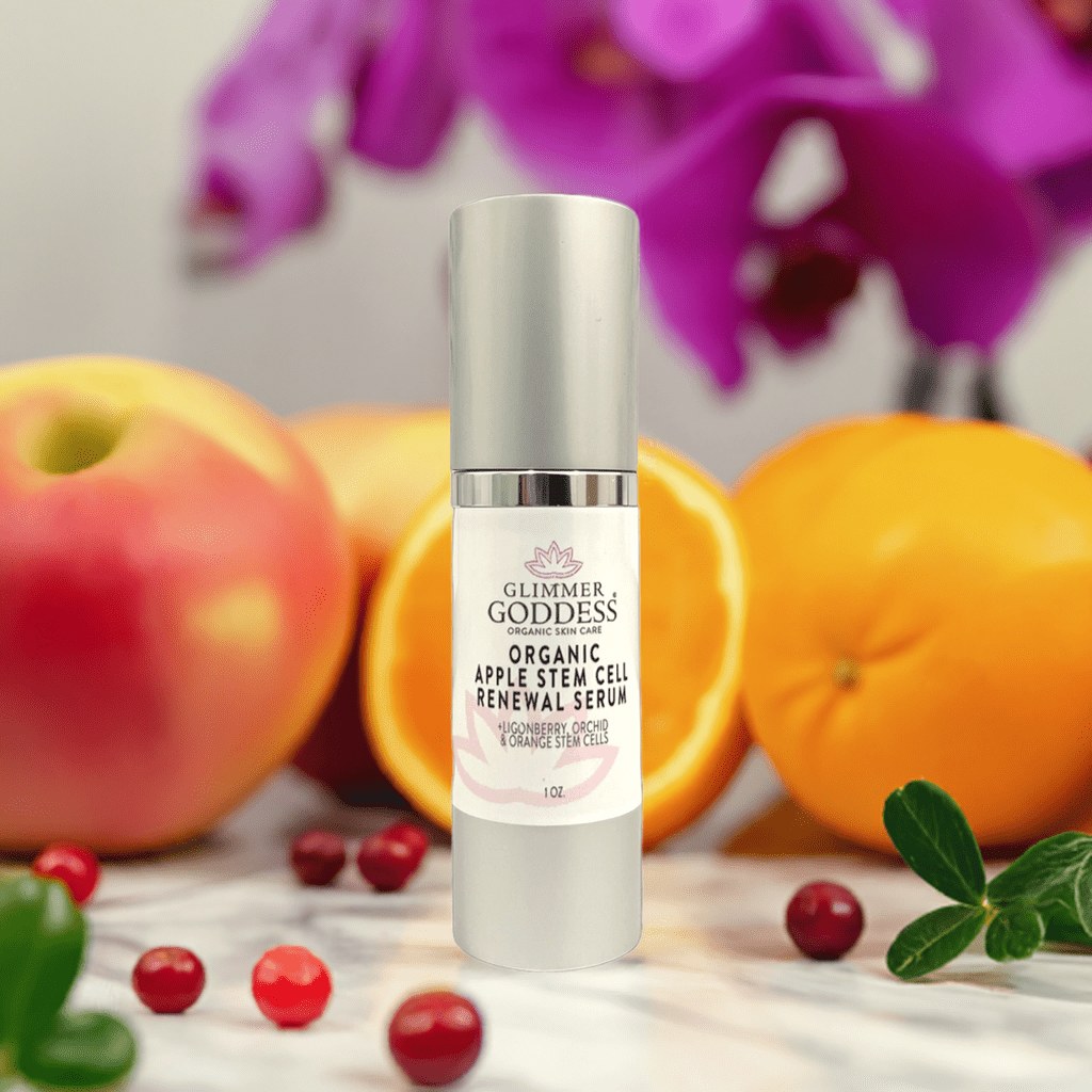 Organic Apple Stem Cell Serum – Plant Stem Cell Anti-Aging Serum with Lingonberry, Orchid & Orange for Wrinkles - Trending Wellness Store