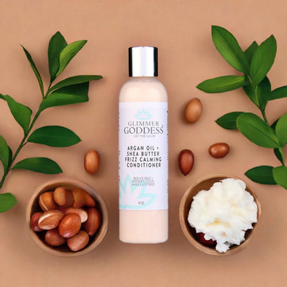 Organic Argan Oil Hair Conditioner with Shea Butter - Trending Wellness Store