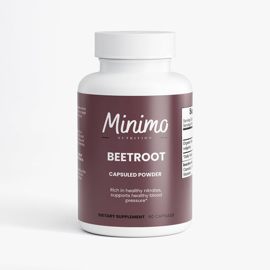 Organic Beetroot Capsuled Powder, 60 ct. - Trending Wellness Store