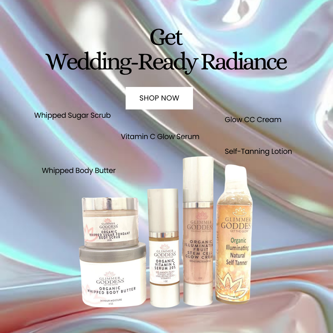 Organic Bridal Glow Essentials Bundle – Complete Wedding Day Skincare for Radiant Bride - Trending Wellness Store