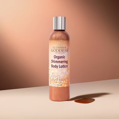 Organic Bronze Shimmer Body Lotion - Trending Wellness Store