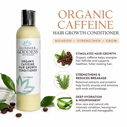 Organic Caffeine Hair Growth Mask – Deep Conditioning Treatment - Trending Wellness Store