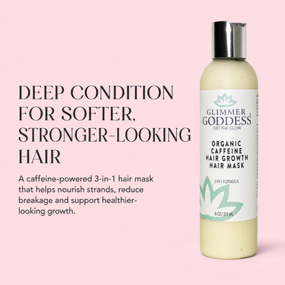 Organic Caffeine Hair Growth Mask – Deep Conditioning Treatment - Trending Wellness Store