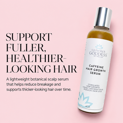 Organic Caffeine Hair Growth Serum – Scalp Treatment - Trending Wellness Store