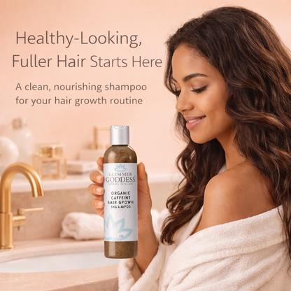 Organic Caffeine Shampoo for Hair Growth – Stimulating Formula - Trending Wellness Store