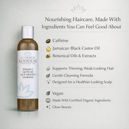 Organic Caffeine Shampoo for Hair Growth – Stimulating Formula - Trending Wellness Store