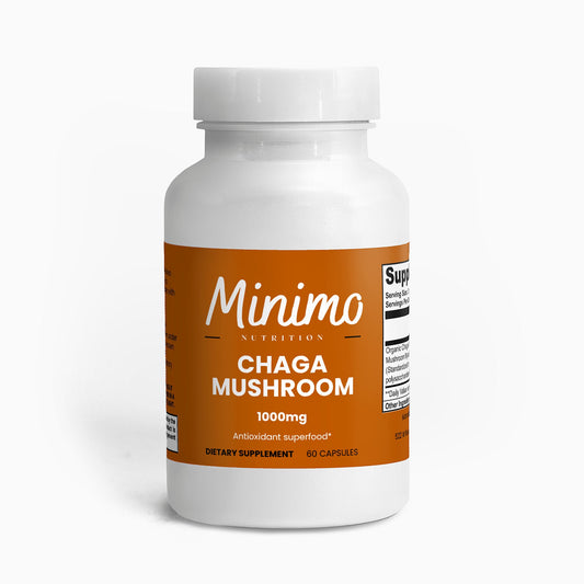 Organic Chaga Mushroom, 60 ct. - Trending Wellness Store