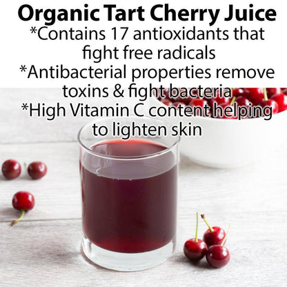 Organic Chocolate Cherry Face Mask – Antioxidant Anti-Aging Treatment - Trending Wellness Store