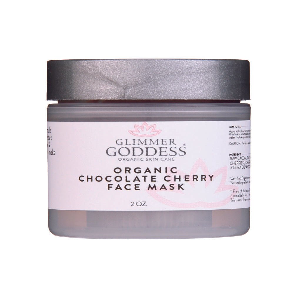 Organic Chocolate Cherry Face Mask – Antioxidant Anti-Aging Treatment - Trending Wellness Store