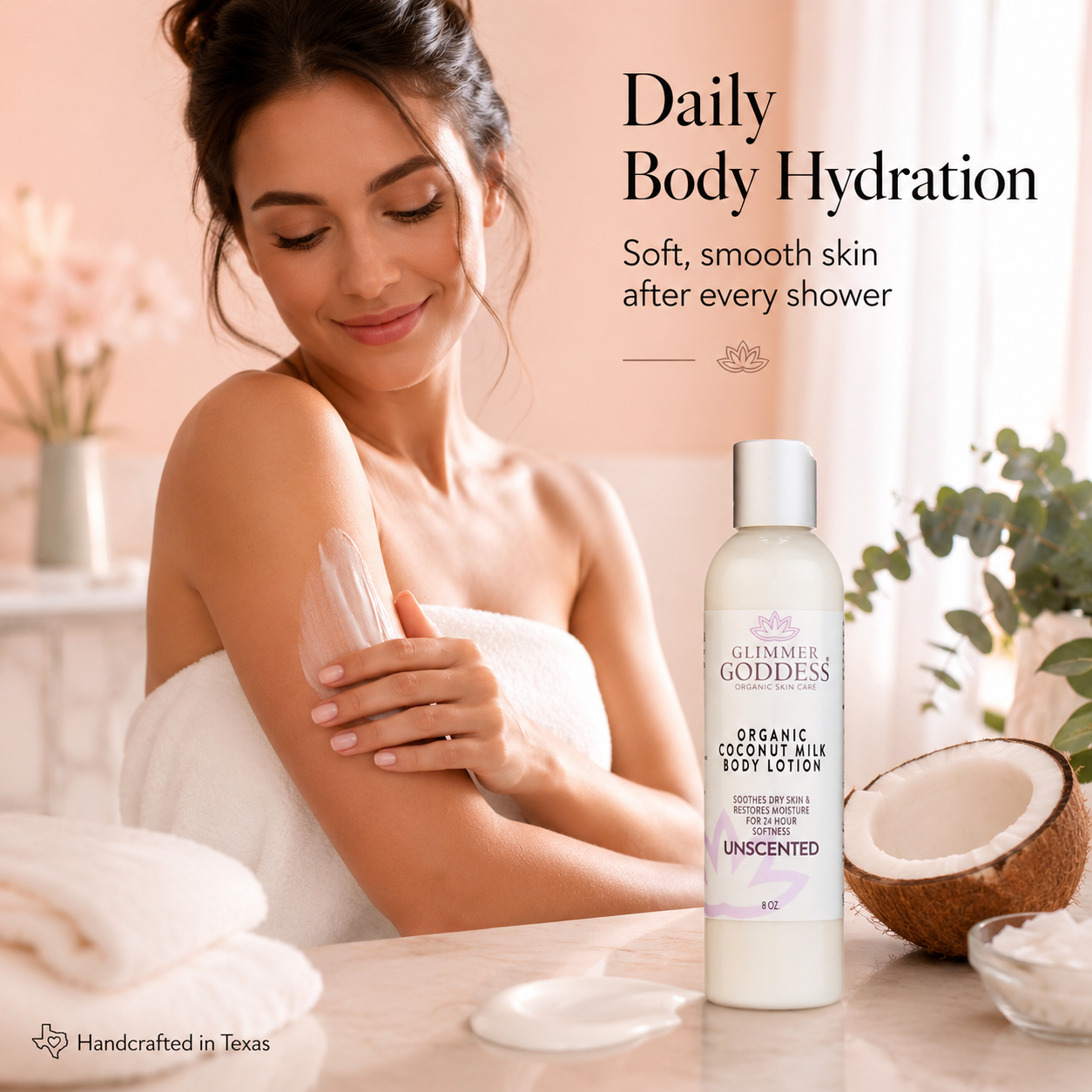 Organic Coconut Milk Body Lotion – Ultra-Hydrating - Trending Wellness Store