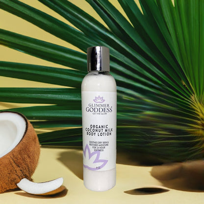 Organic Coconut Milk Body Lotion for Soft, Supple Skin - Trending Wellness Store