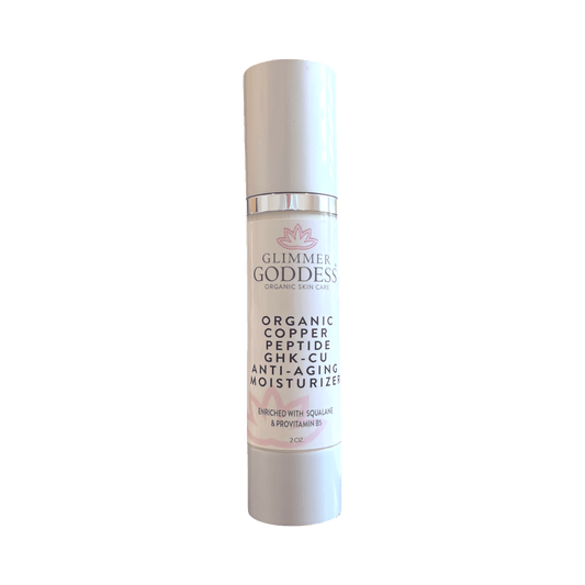 Organic Copper Peptide GHK-CU Anti-Aging Moisturizer – Lightweight Hydrating Cream - Trending Wellness Store