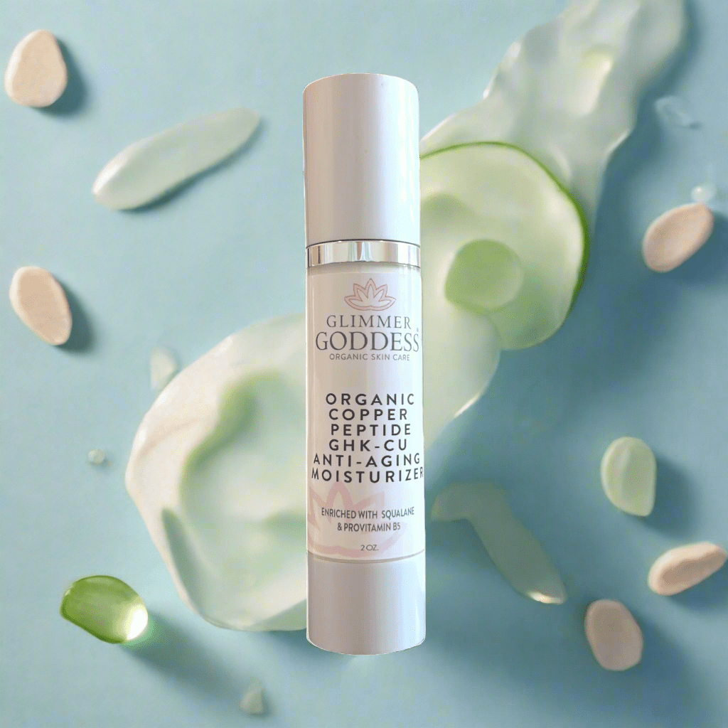 Organic Copper Peptide GHK-CU Anti-Aging Moisturizer – Lightweight Hydrating Cream - Trending Wellness Store