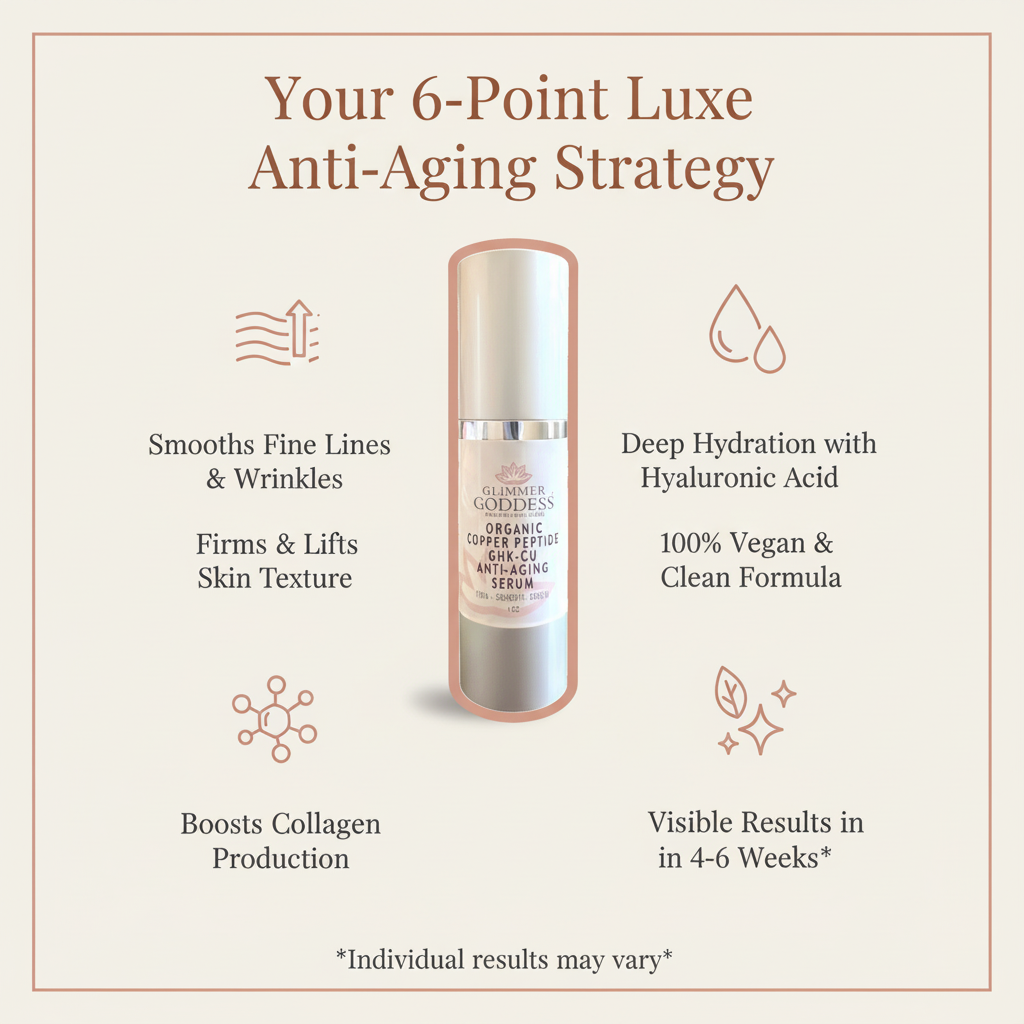 Organic Copper Peptide Serum – Firming & Smoothing - Trending Wellness Store