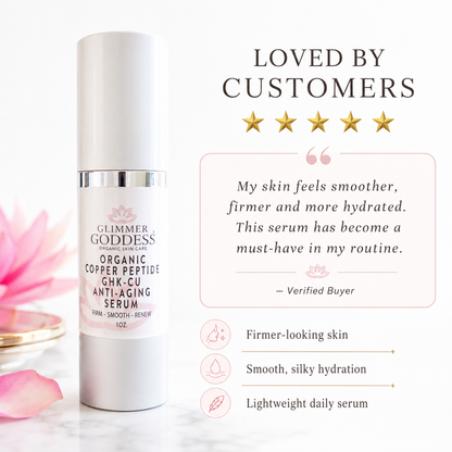 Organic Copper Peptide Serum – Firming & Smoothing - Trending Wellness Store