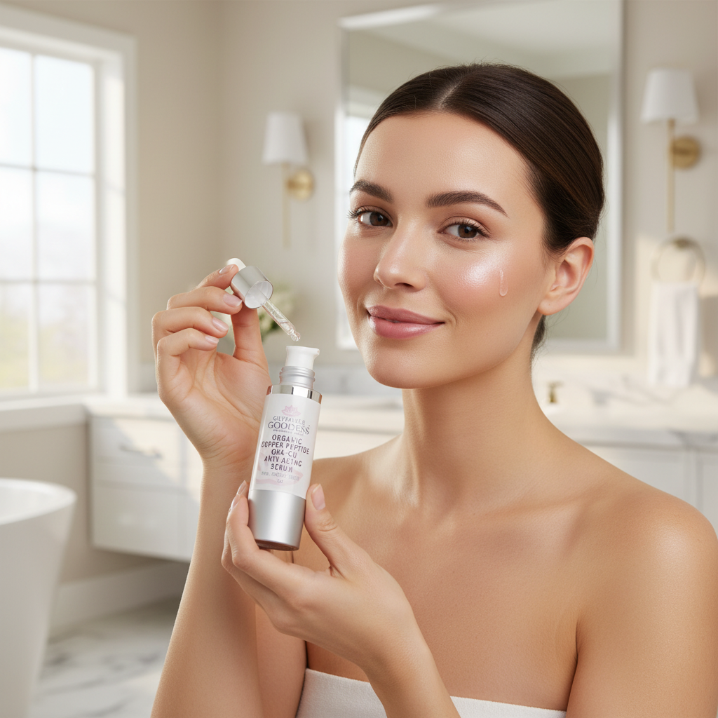 Organic Copper Peptide Serum – Firming & Smoothing - Trending Wellness Store