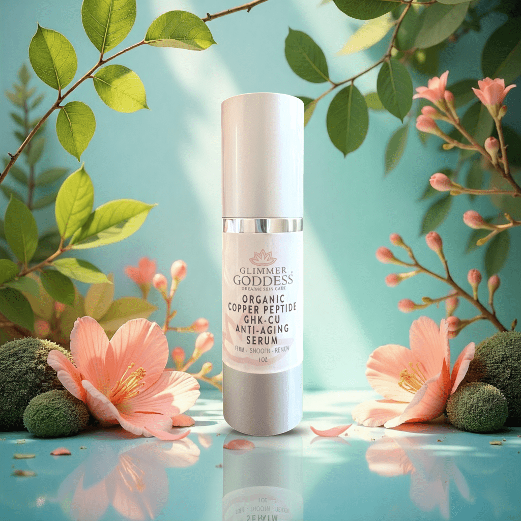Organic Copper Peptide Serum – GHK-Cu Anti-Aging Serum with Argireline & Matrixyl for Wrinkles & Firmness - Trending Wellness Store
