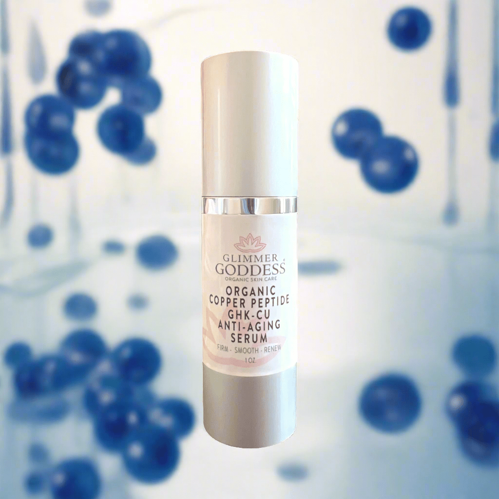 Organic Copper Peptide Serum – GHK-Cu Anti-Aging Serum with Argireline & Matrixyl for Wrinkles & Firmness - Trending Wellness Store