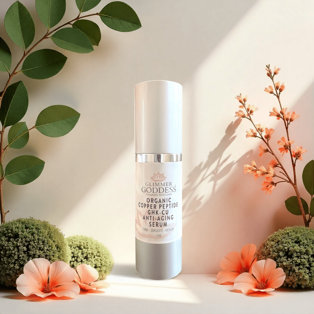 Organic Copper Peptide Serum – GHK-Cu Anti-Aging Serum with Argireline & Matrixyl for Wrinkles & Firmness - Trending Wellness Store