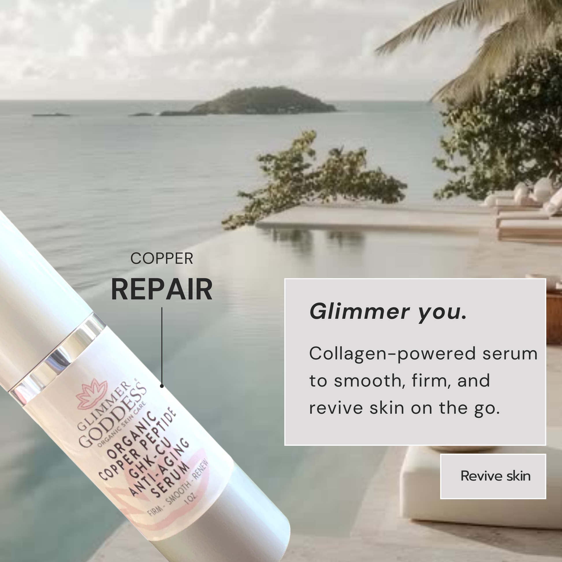 Organic Copper Peptide Serum – GHK-Cu Anti-Aging Serum with Argireline & Matrixyl for Wrinkles & Firmness - Trending Wellness Store