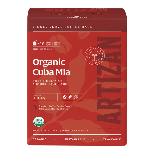 Organic Cuba Mia Coffee Singles - Trending Wellness Store